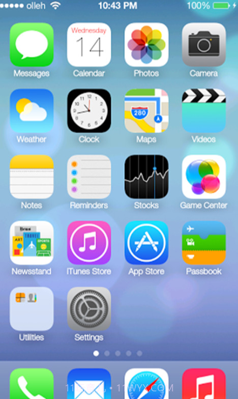 ios7通知栏截图1 ios7通知栏截图1