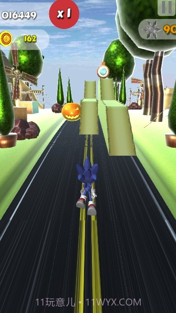 蓝刺猬跑得快截图1 蓝刺猬跑得快截图1