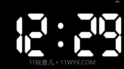 全屏时钟最新版截图2
