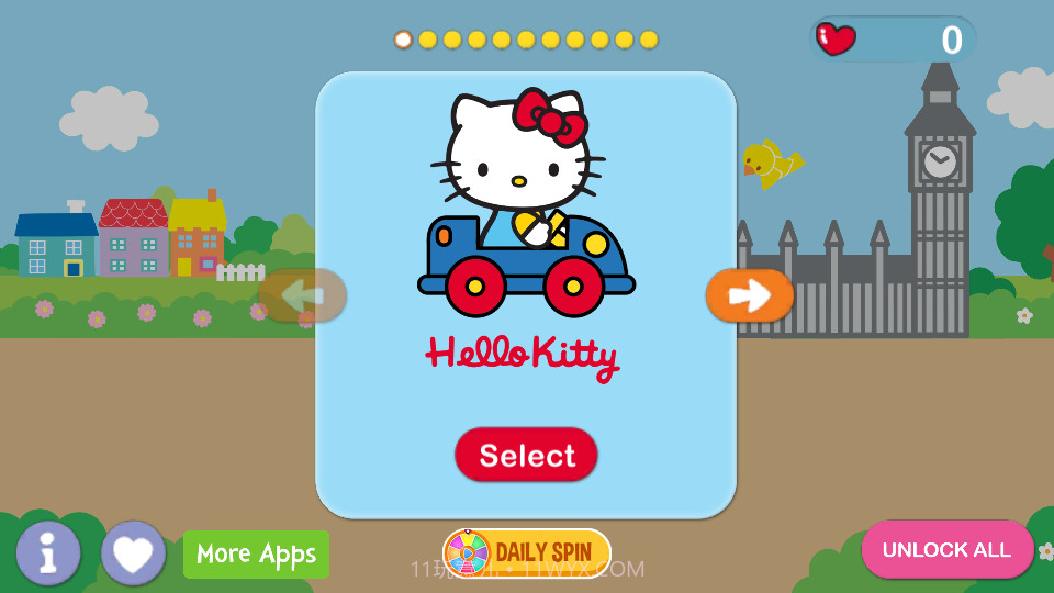 凯蒂猫赛车冒险截图2 凯蒂猫赛车冒险截图2