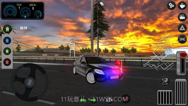 帕萨特警车驾驶截图1