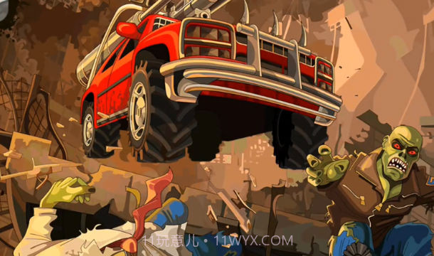 用车撞僵尸路杀启示录截图3 用车撞僵尸路杀启示录截图3