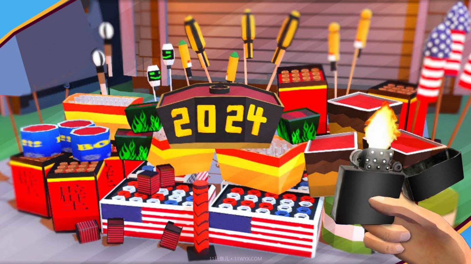 炫彩烟花模拟截图1 炫彩烟花模拟截图1