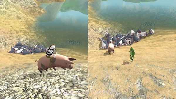 疯狂青蛙(The Amazing Frog Game Simulator)截图3 疯狂青蛙(The Amazing Frog Game Simulator)截图3