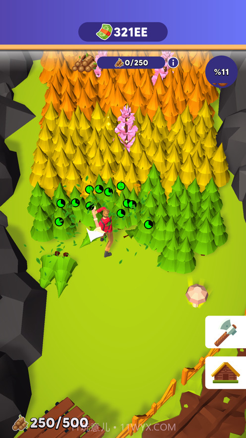 闲置伐木工人截图3