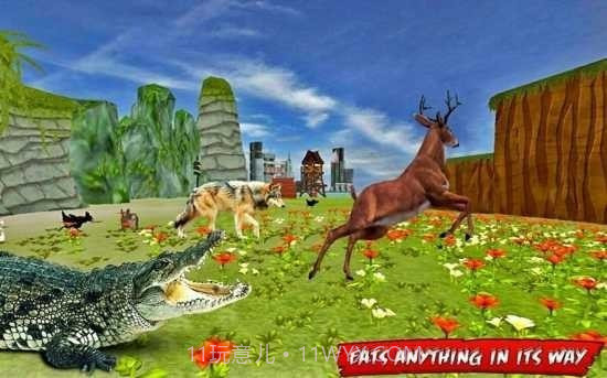 鳄鱼海滩攻击模拟器截图2 鳄鱼海滩攻击模拟器截图2