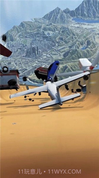 绘制斜坡跳跃截图2