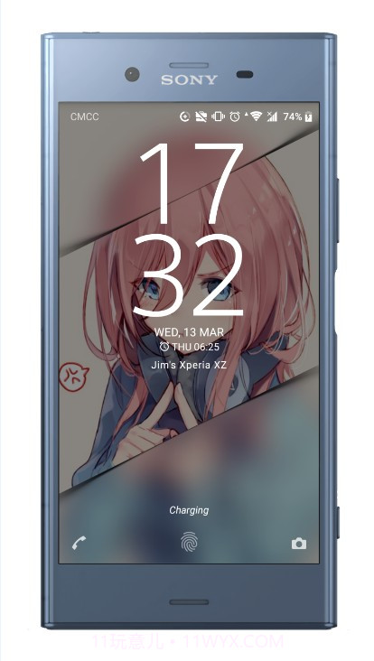 中野三玖索尼主题Nakano Miku - Xperia Theme截图1 中野三玖索尼主题Nakano Miku - Xperia Theme截图1