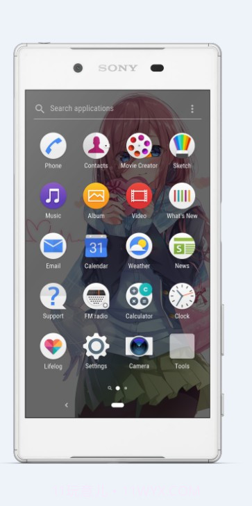 中野三玖索尼主题Nakano Miku - Xperia Theme截图4 中野三玖索尼主题Nakano Miku - Xperia Theme截图4