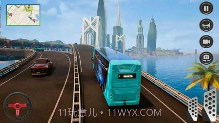 印度尼西亚巴士模拟器3D截图4 印度尼西亚巴士模拟器3D截图4