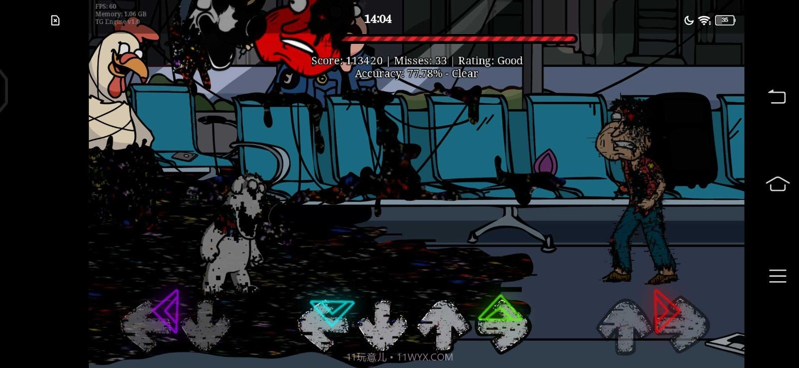 fnf错误化恶搞之家最后一战截图3 fnf错误化恶搞之家最后一战截图3