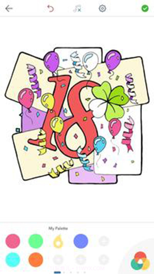 成人数字涂色书v1.0截图5