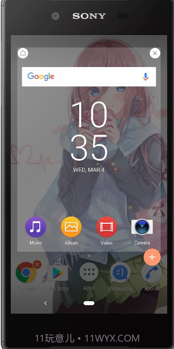 中野三玖索尼主题Nakano Miku - Xperia Theme截图3 中野三玖索尼主题Nakano Miku - Xperia Theme截图3