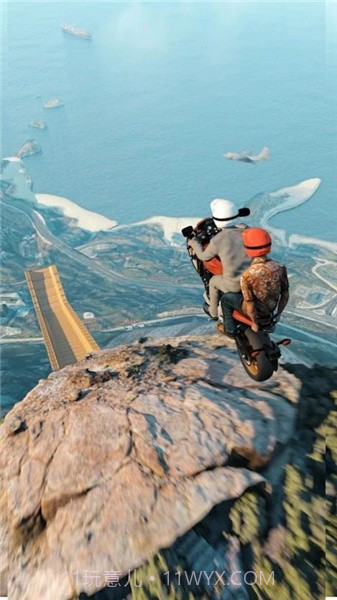 绘制斜坡跳跃截图1