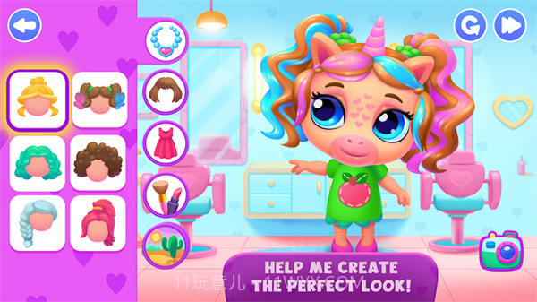 萌萌女孩装扮任务截图2 萌萌女孩装扮任务截图2