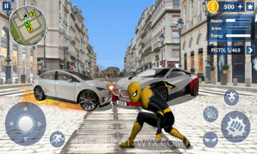 飞行蜘蛛绳英雄截图3 飞行蜘蛛绳英雄截图3