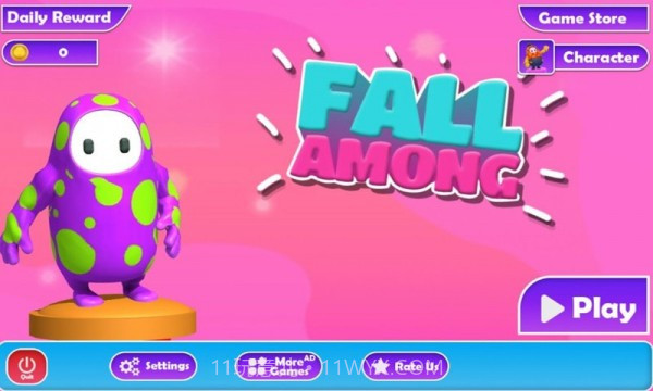 豆豆人坠落赛截图2 豆豆人坠落赛截图2