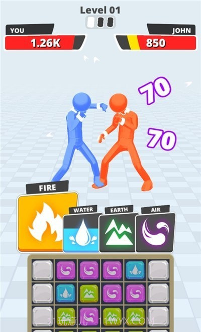 元素消消格斗截图3 元素消消格斗截图3