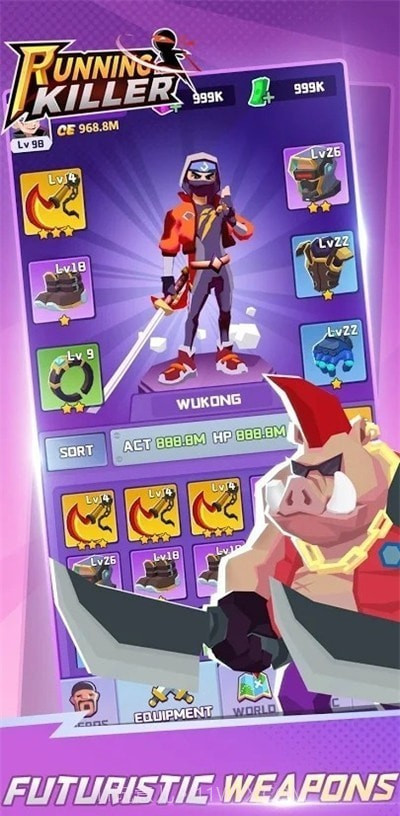 跑酷杀手截图1 跑酷杀手截图1