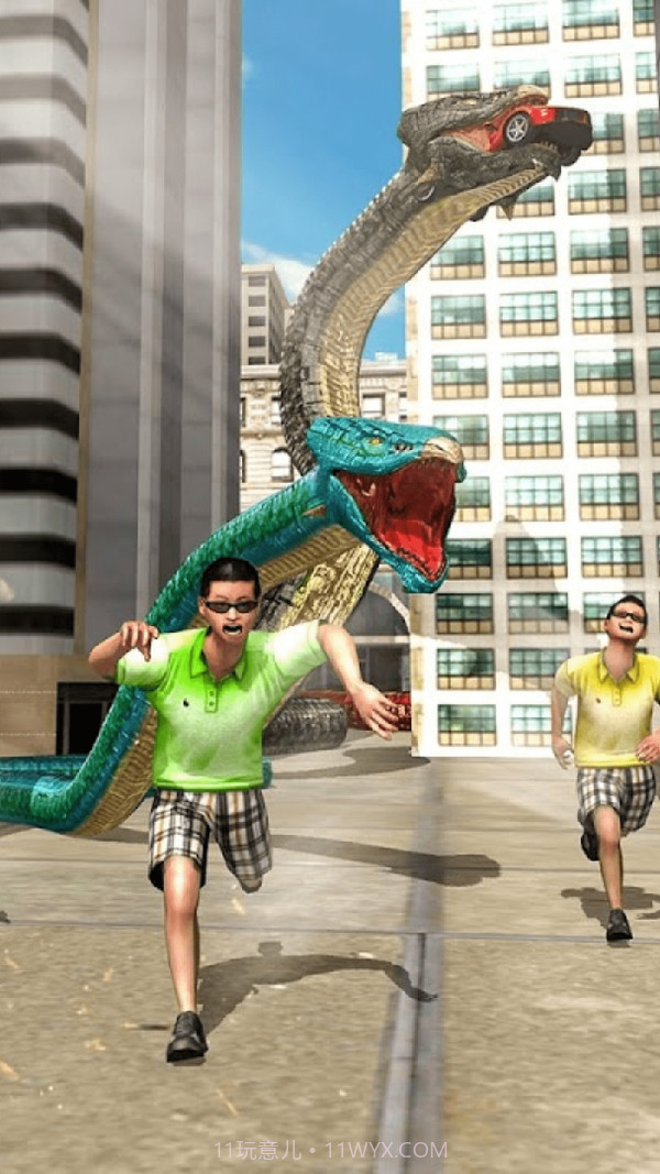 巨型蟒蛇城市破坏截图3 巨型蟒蛇城市破坏截图3