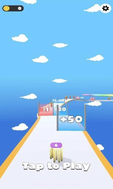 奔跑的金币3D截图2 奔跑的金币3D截图2