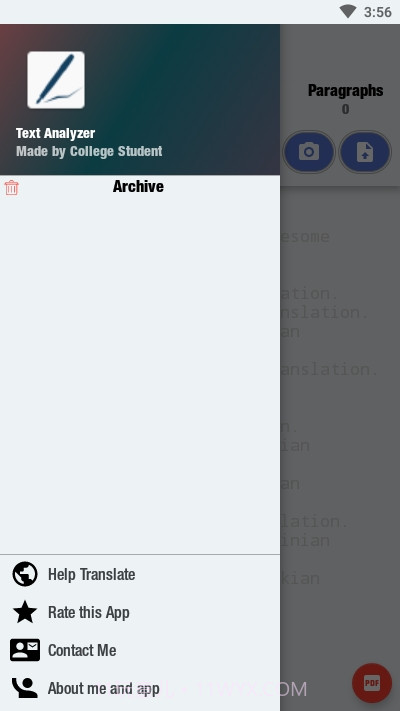 Text Analyzer文字分析器截图2 Text Analyzer文字分析器截图2