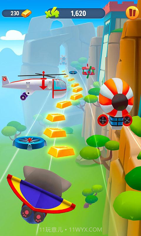 Talking Tom Gold Run截图2 Talking Tom Gold Run截图2