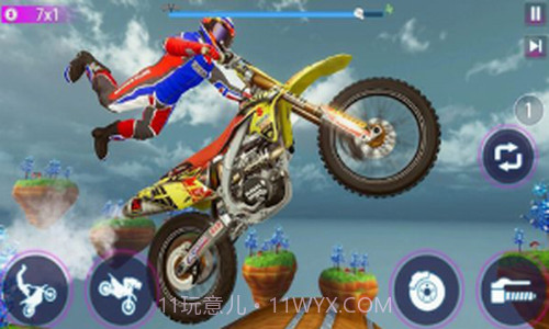 真正摩托车特技比赛截图1 真正摩托车特技比赛截图1