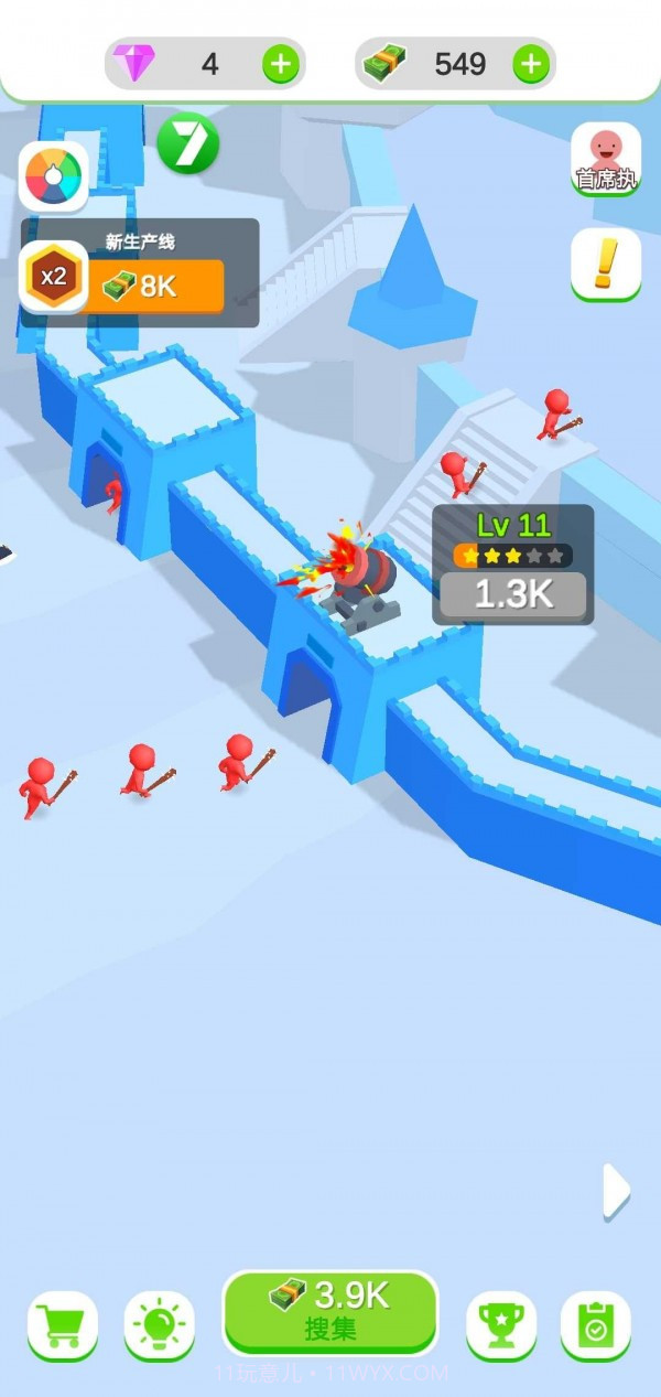 闲置的城堡防御正版截图2