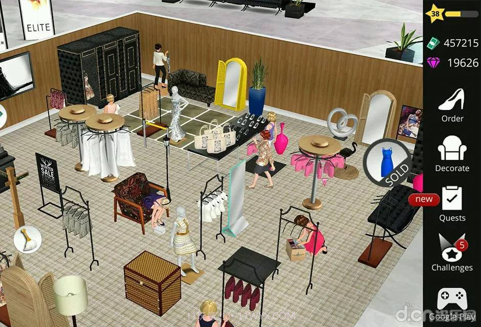 时尚帝国:精品店截图3 时尚帝国:精品店截图3