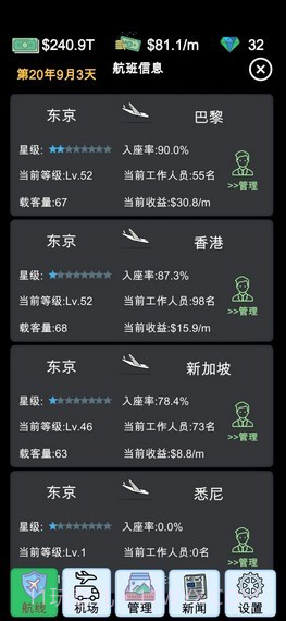 我的航空大亨截图3 我的航空大亨截图3