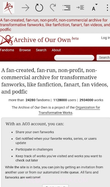 ao3小说软件官网入口v7.10.0.20181204截图1 ao3小说软件官网入口v7.10.0.20181204截图1