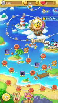 开心泡泡猫2截图1 开心泡泡猫2截图1