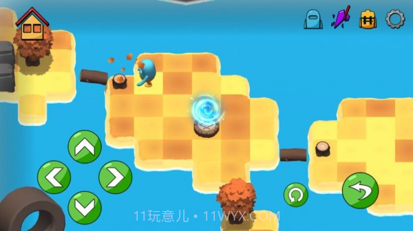 梦幻迷宫3D推木头截图2