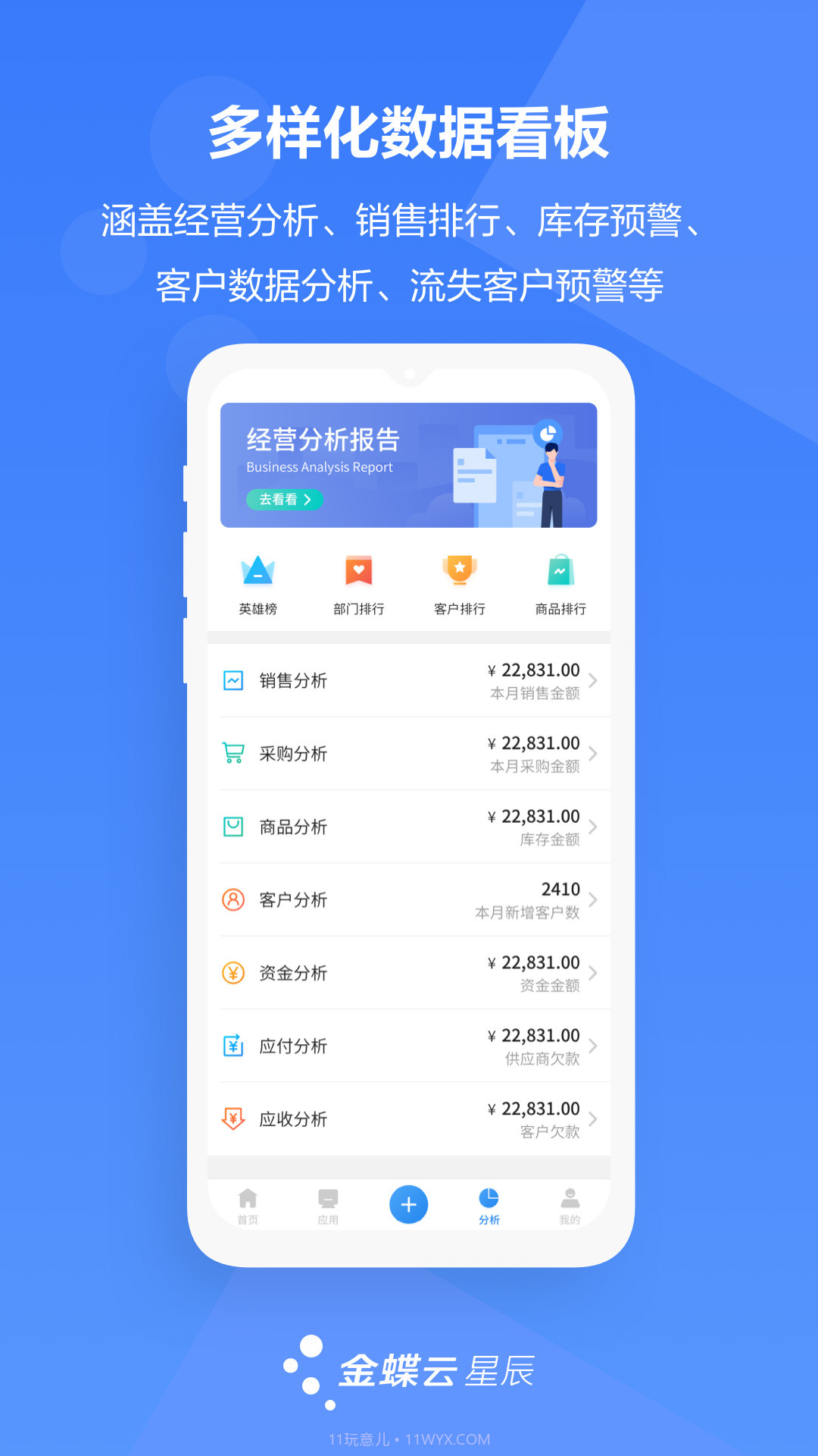 金蝶云星辰截图1 金蝶云星辰截图1