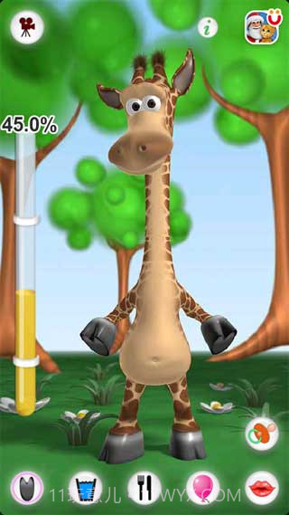 会说话的长颈鹿吉娜截图2 会说话的长颈鹿吉娜截图2