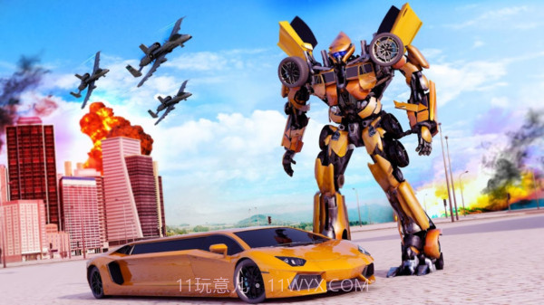 大黄蜂变形战斗截图2