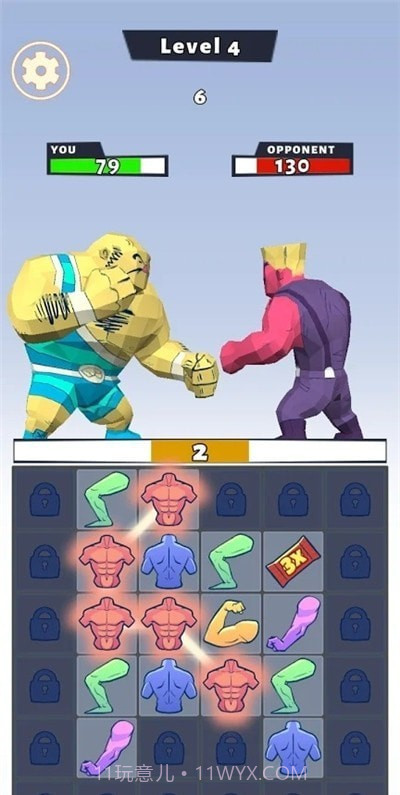 肌肉匹配格斗截图2 肌肉匹配格斗截图2