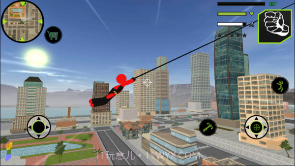 蝙蝠蜘蛛侠绳索英雄截图3 蝙蝠蜘蛛侠绳索英雄截图3