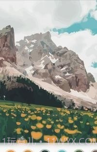 油画调色板截图3