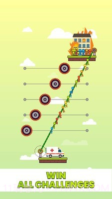 火柴人绳索救援截图5