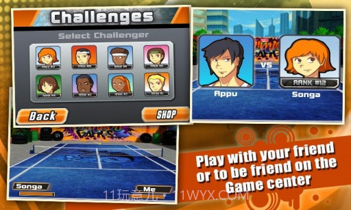 3D网球 Tennis Pro 3D截图5 3D网球 Tennis Pro 3D截图5