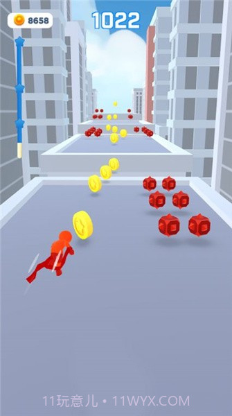 蜘蛛虾跑酷截图1 蜘蛛虾跑酷截图1