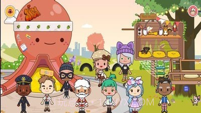 迷你校园水上乐园截图1 迷你校园水上乐园截图1