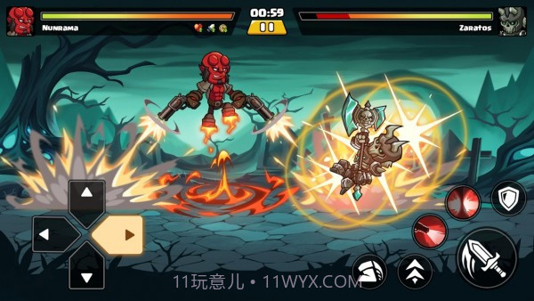 超级勇士战斗英雄手机版截图1