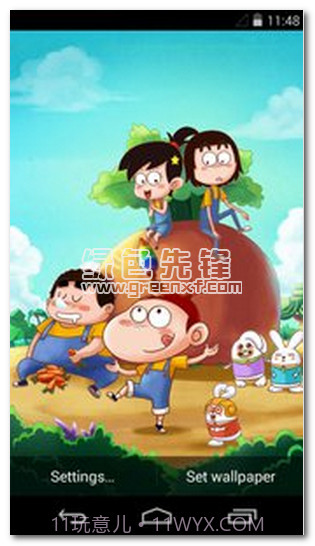 阿U小伙伴动态壁纸软件V1.3.6 正式版截图1