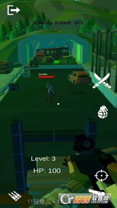 枪杀僵尸入侵防御截图2