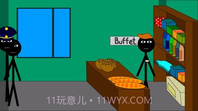 火柴人电梯逃生截图3