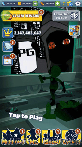 地铁跑酷鬼屋内置菜单版截图1