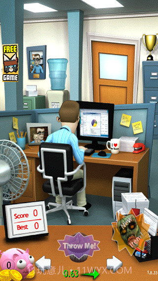 办公室捣蛋鬼无限金币截图1